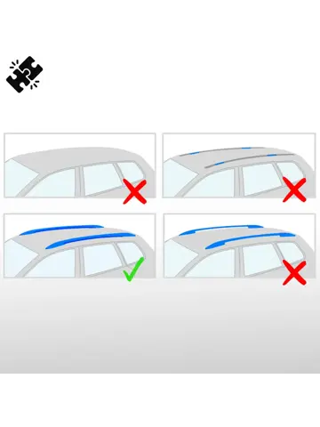 Dakdragers Hyundai Kona 2017-2023