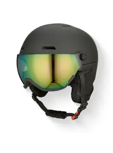 GO-OFF XTREME Skihelm met Vizier zwart M