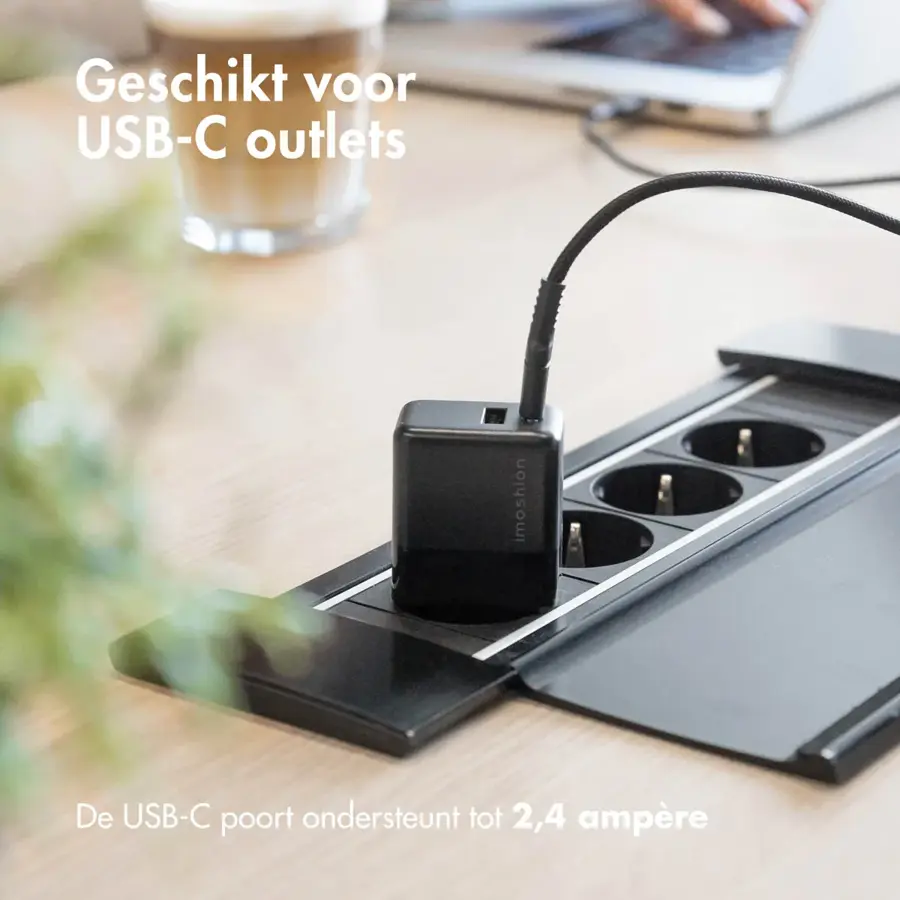 imoshion Braided USB-C naar USB-C kabel