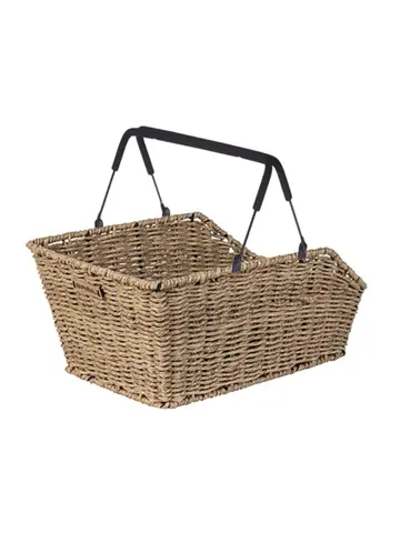 Basil Fietsmand Cento Rattan Look Multi