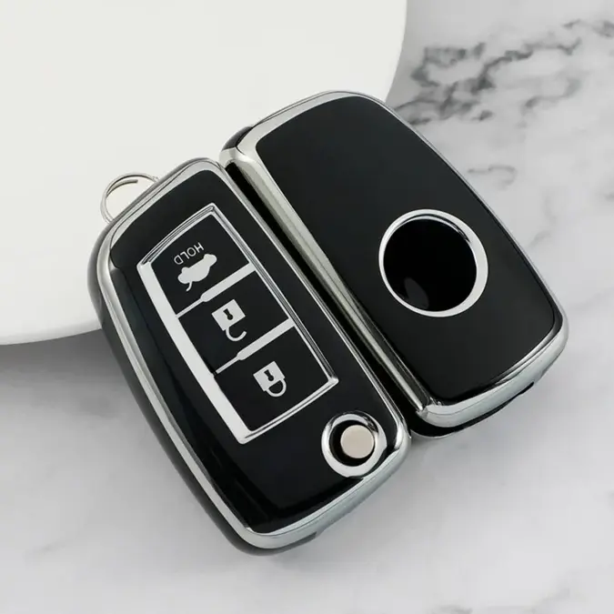 Dutch Shield Sleutelhoesje  Nissan zwart B3B