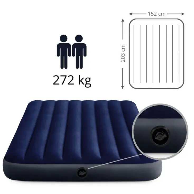 Luchtbed - Intex Classic - 2P - 152x203 cm