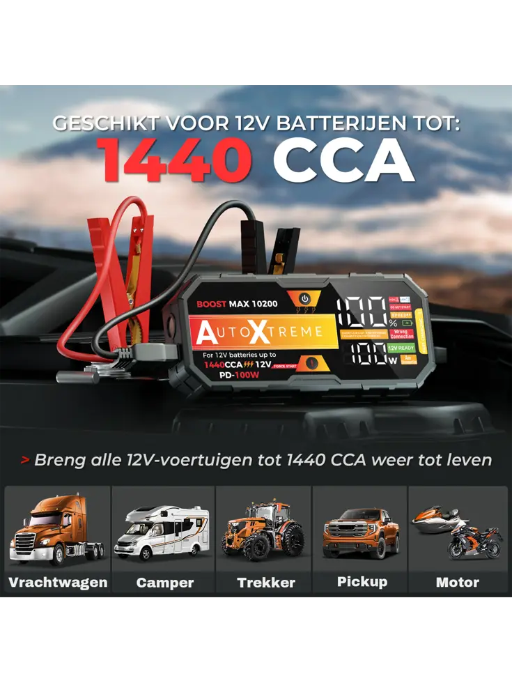 Boost Max - Jumpstarter & Starthulp - 1440CCA