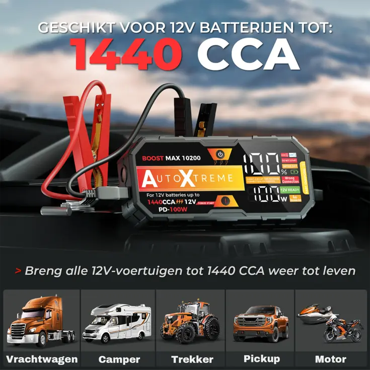 Boost Max - Jumpstarter & Starthulp - 1440CCA