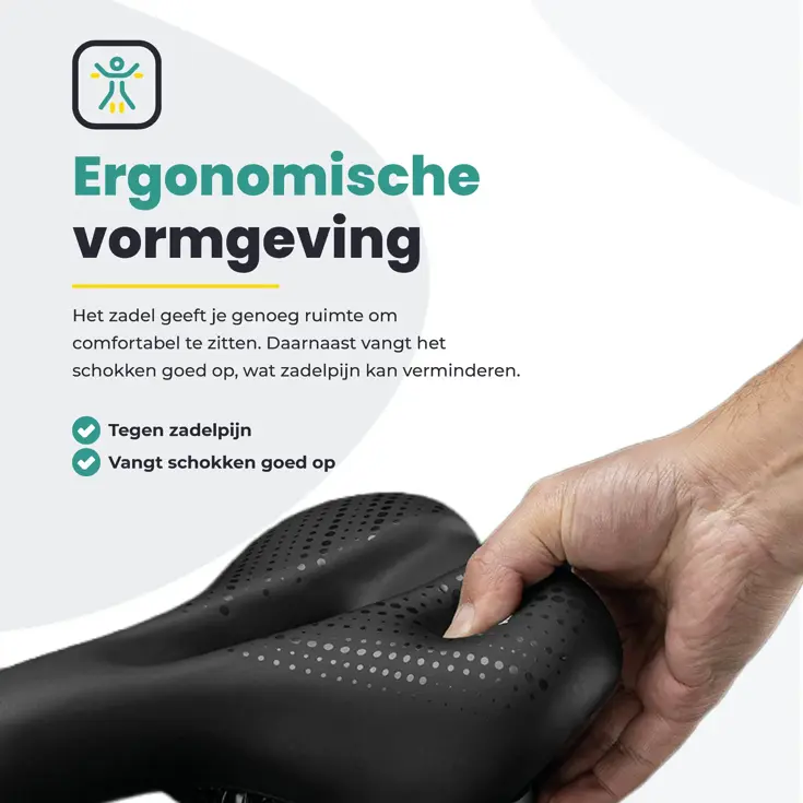 Voltano Dames Fietszadel Uitsparing