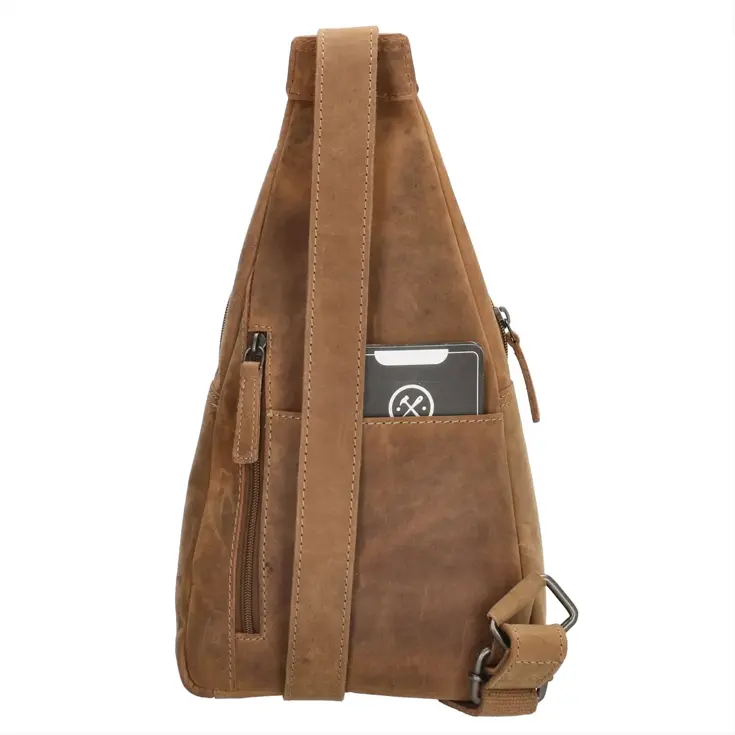Idaho - Schoudertas / Slingbag - Leer