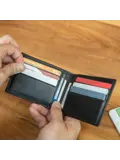 Leren Billfold Portemonnee met RFID