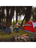 Campingstoelen XL – 2-pack – Blauw