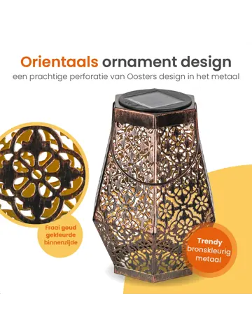 Solar Tafellamp Glow – 2 Stuks - LED