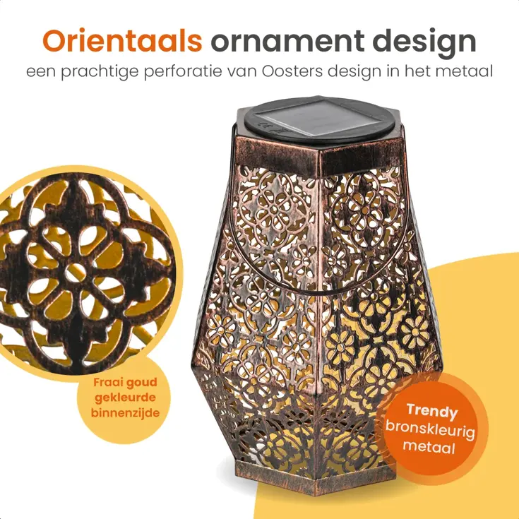 Solar Tafellamp Glow – 2 Stuks - LED