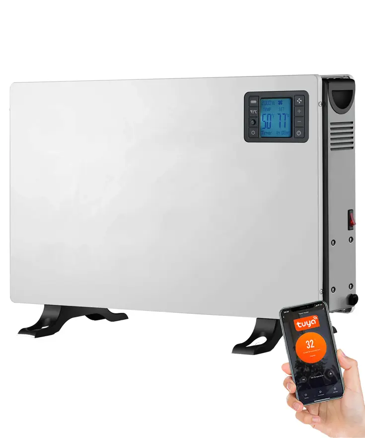 Elektrische verwarming 3-standen App besturing