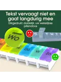 Pillendoos 7 Dagen – Grote Vakken