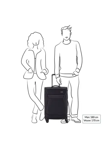 Chios 4 Wiel Trolley M  | 60 L