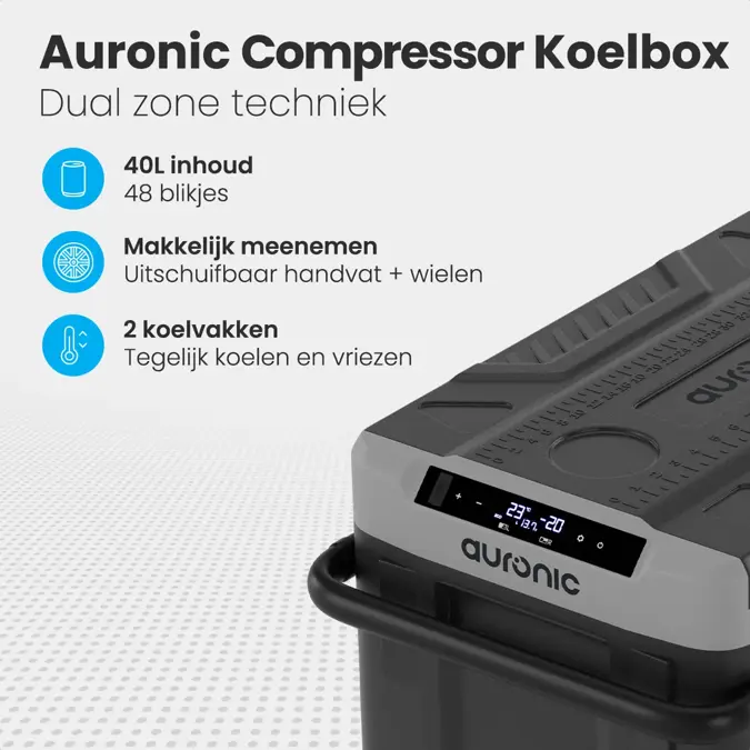 Auronic Compressor Koelbox - 40L