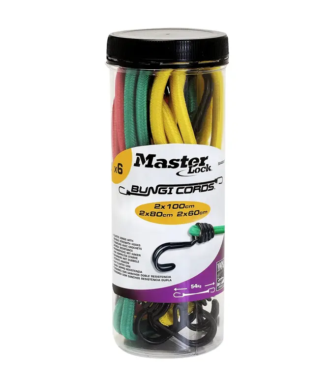 MasterLock 6 Snelbinders in koker