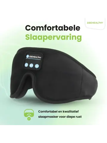 3D Slaapmasker met Bluetooth