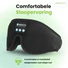 2BEHEALTHY 3D Slaapmasker met Bluetooth