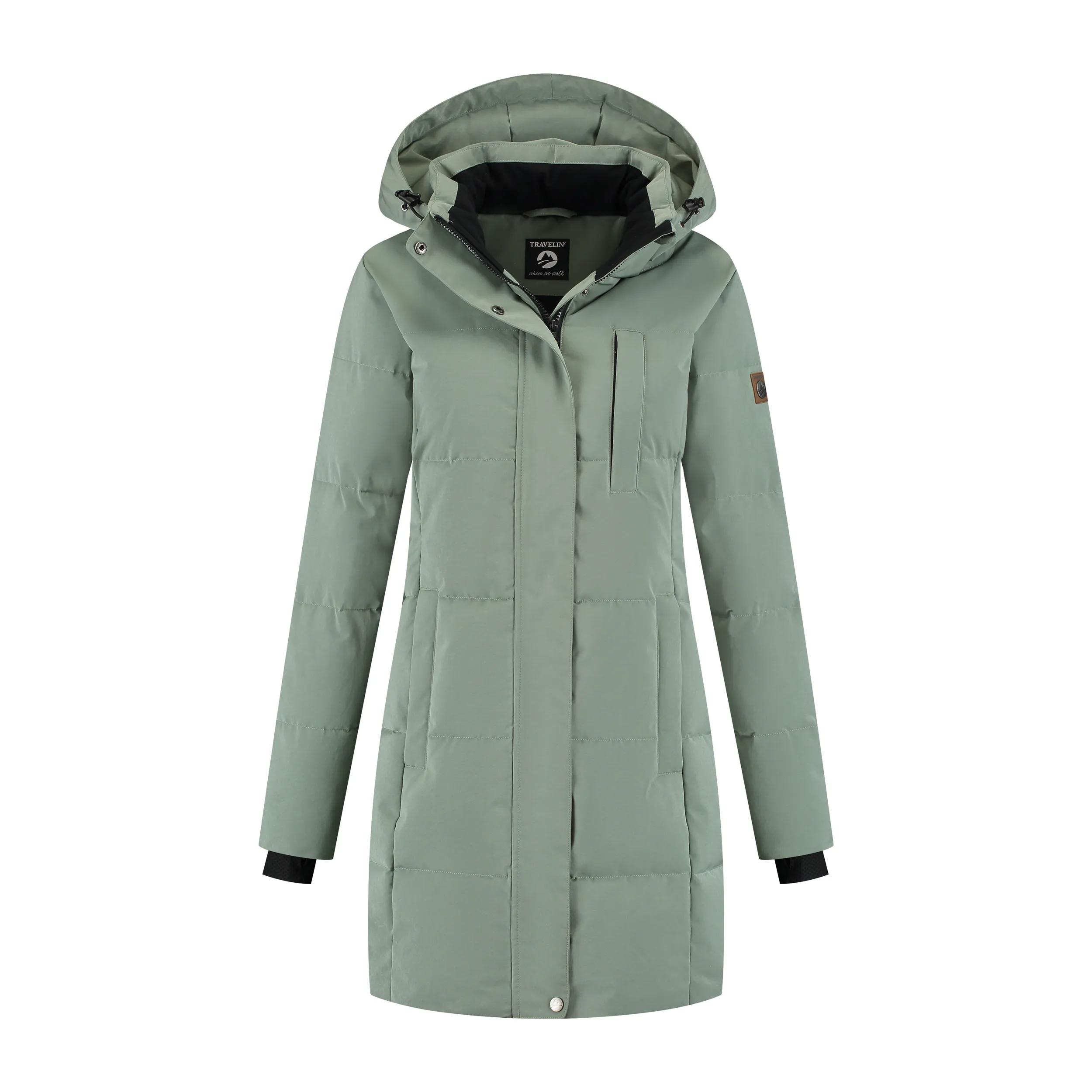 Travelin' Rayna  Dames pufferparka  Groen