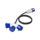CEE 3-weg splitter 16A 150cm 3x2,5mm²