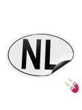 NL sticker  magneet landcode