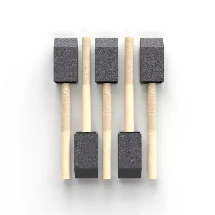 Foam Detail Brushes 5 stuks