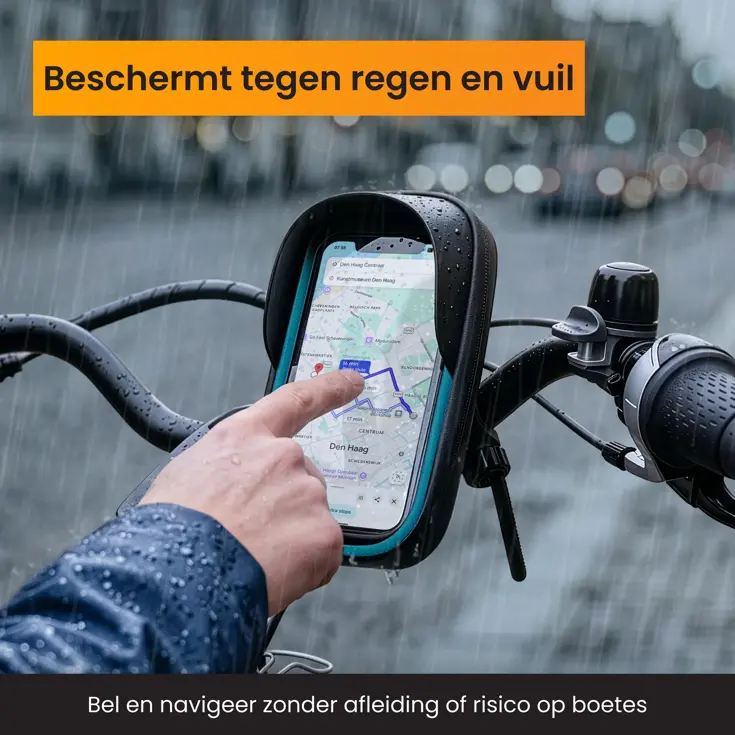 Telefoonhouder Fiets en Motor Waterdicht