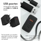 imoshion 65W Oplader 2x USB-C 1x USB-A
