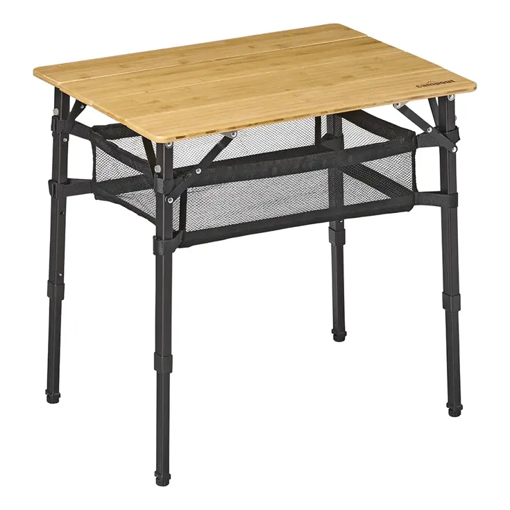 Inklapbare Tuintafel – 65x50 – Bamboe