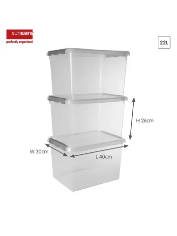 Comfort line - Opbergbox - 22L - 6-dlg