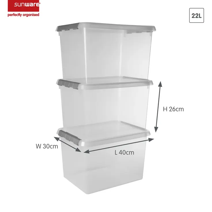 Comfort line - Opbergbox - 22L  - 3-dlg
