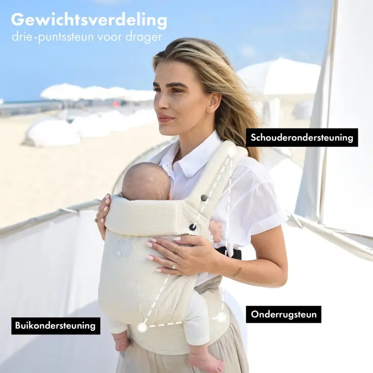 Amora Draagzak - Baby Draagzak - Ergonomisch