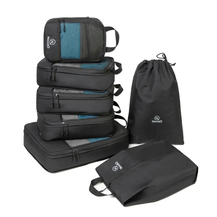 Compressie Packing Cubes - 7 Delig