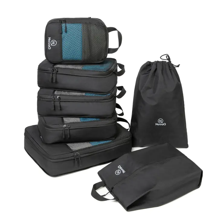 Compressie Packing Cubes - 7 Delig