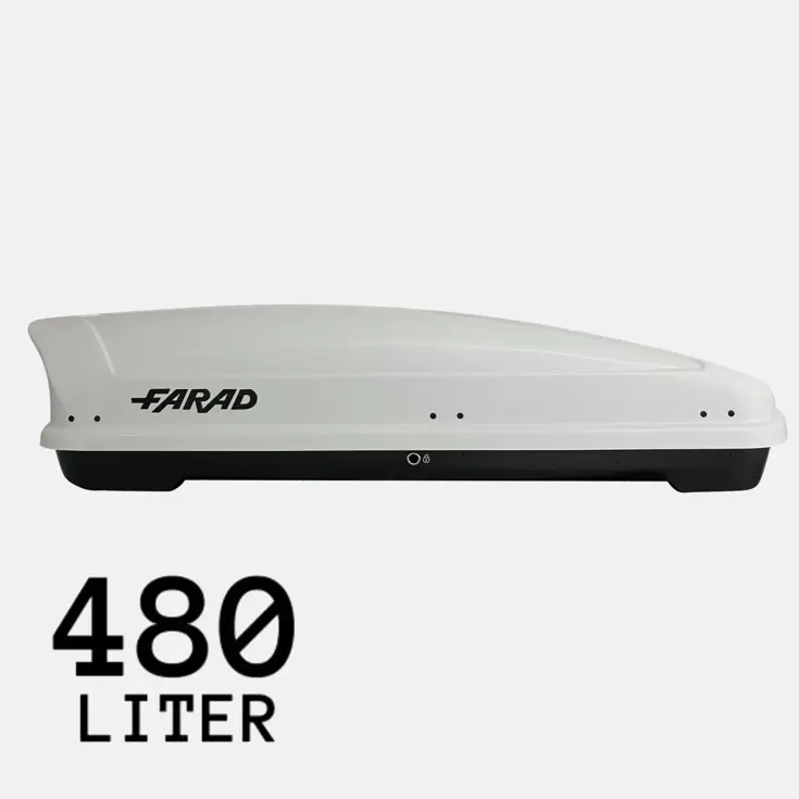 Koral Dakkoffer N20 - 480 liter - Hoogglans Wit