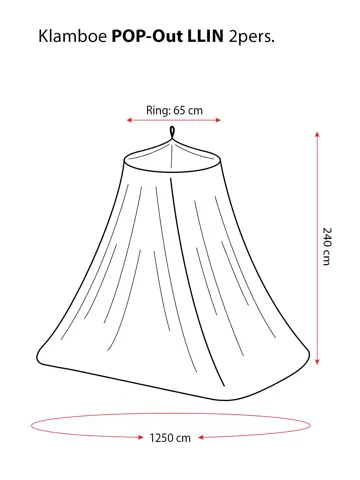 Reisklamboe PopOut II geïmpregneerd