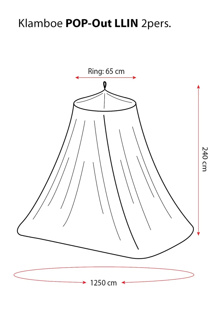 Reisklamboe PopOut II geïmpregneerd