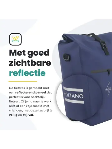 Voltano Luxe E‑bike Fietstas 28 L