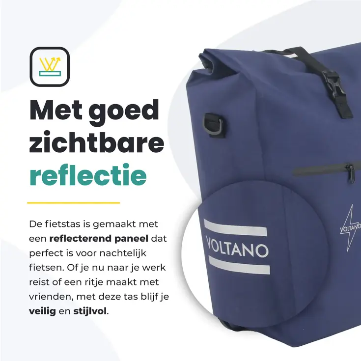 Voltano Luxe E‑bike Fietstas 28 L