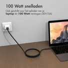 USB-C naar USB-C kabel 2 meter