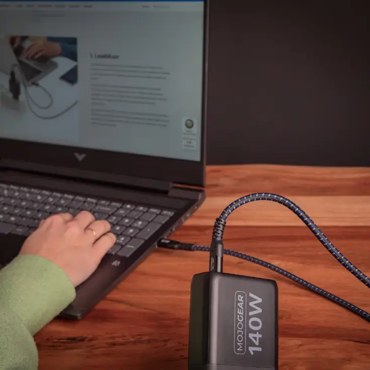 USB-C kabel extra snel - 150cm - Nylon