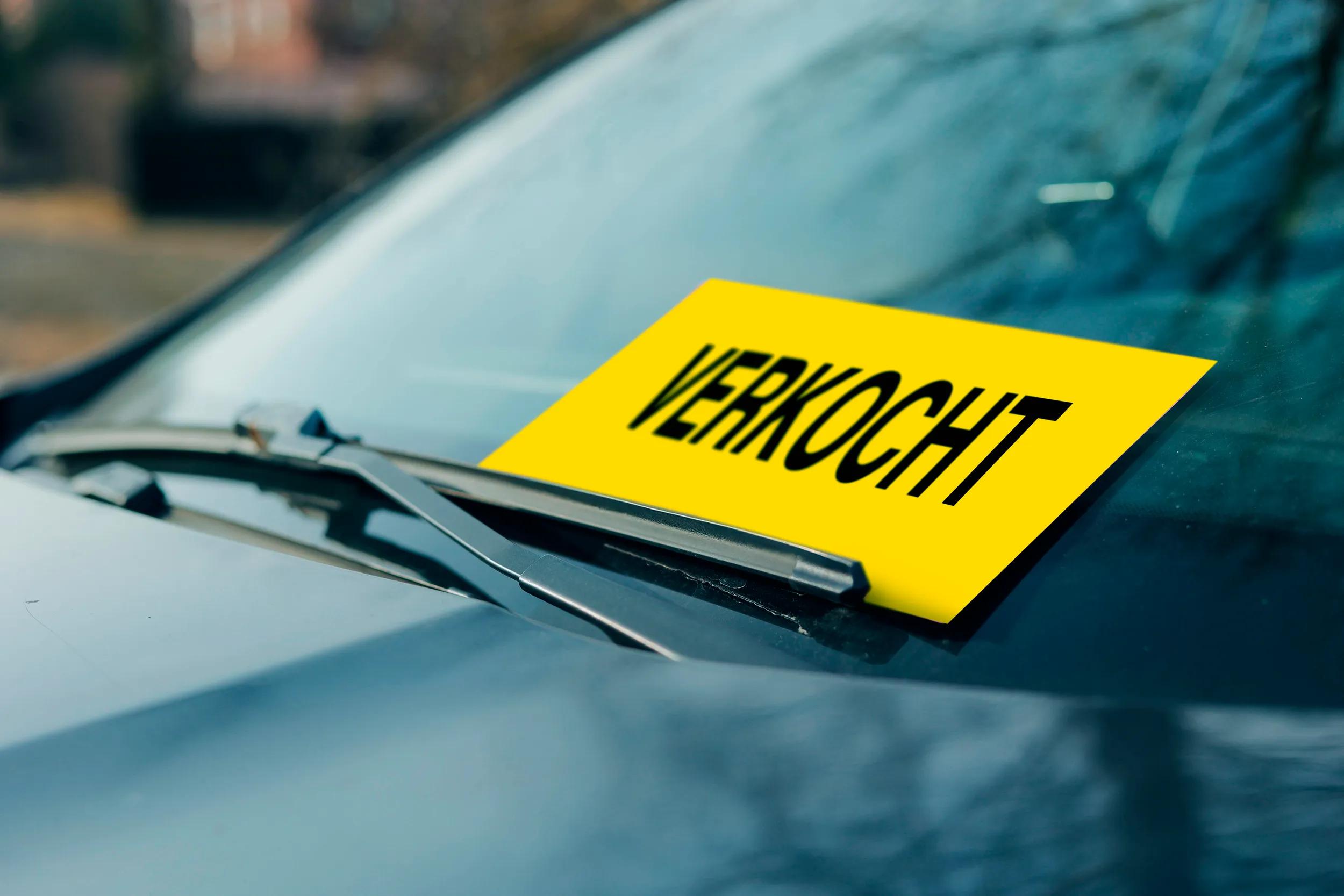 Een auto verkopen