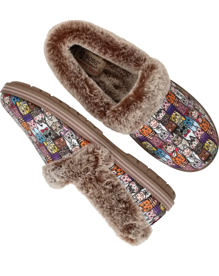 Bobs Too Cozy Chic Cat Pantoffels Dames