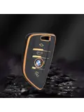 TPU Sleutelhoesje voor Bmw goud B4A