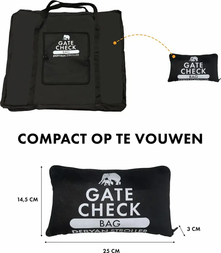 Buggy transporttas - Vliegtuigtas - Universeel