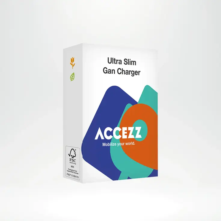 Ultra Slim GaN Charger 45W - USB-A + USB-C