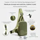 Voyages Anti-diefstal Compact Sling Tas