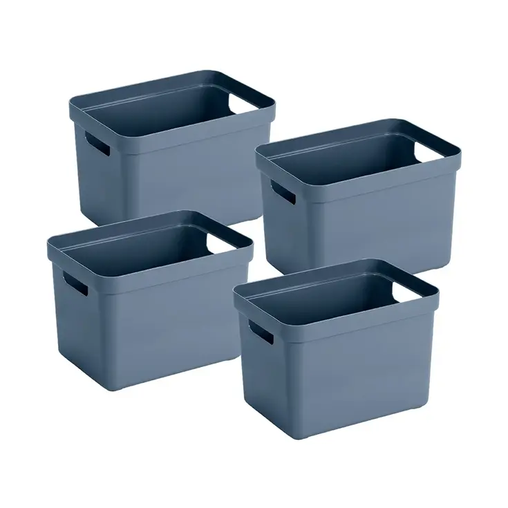 Sigma home - Opbergbox - 18L - 4-delig