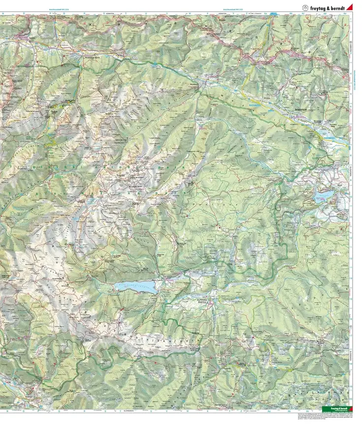 Wandelkaart WK141 Julische Alpen