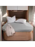 Jersey hoeslaken queens bed