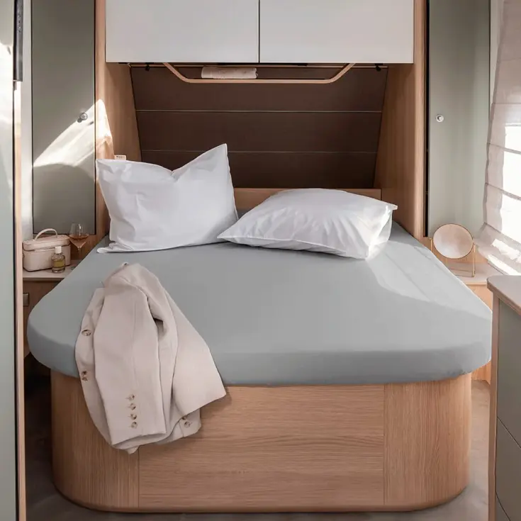 Jersey hoeslaken queens bed